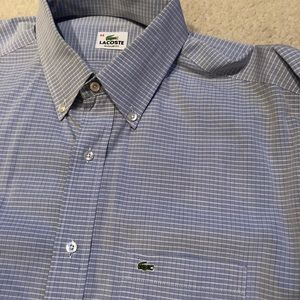 Men’s Lacoste button down 44 XL